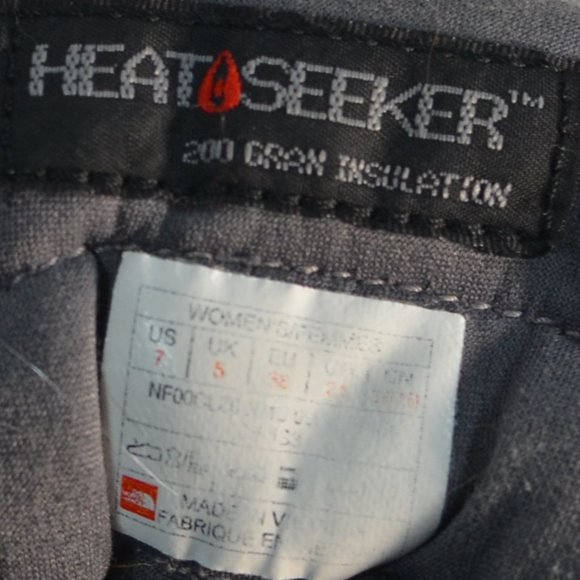 North Face Ballard Roll Down Special Edition Waterproof Boots Size 7 - Picture 6 of 6